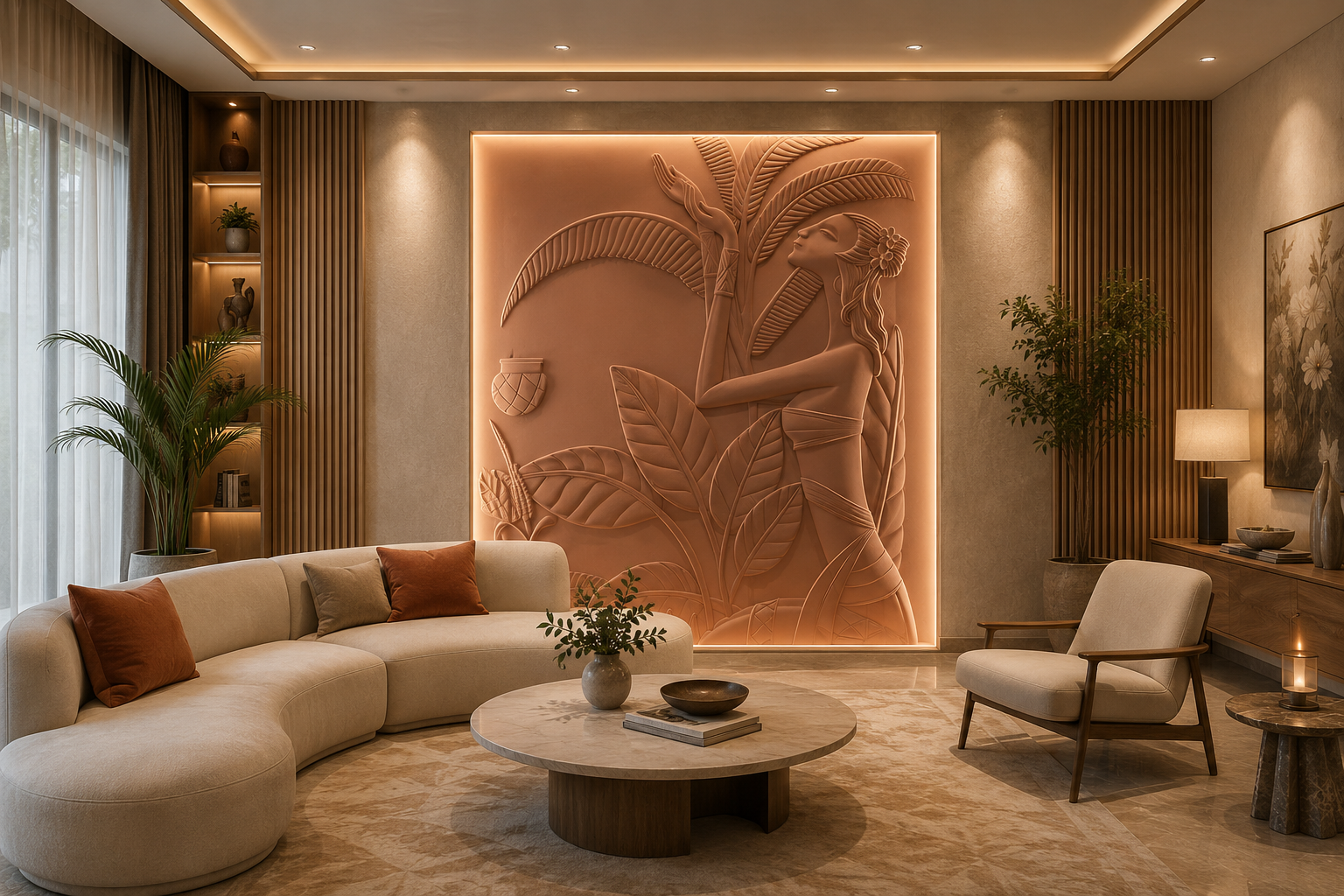 CNC Precision Jali & 3D Wall Panel